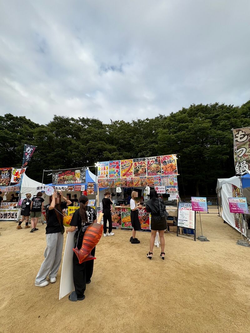 屋台・出店の写真