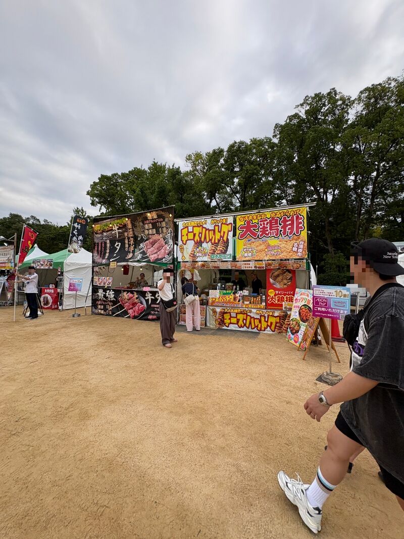 屋台・出店の写真